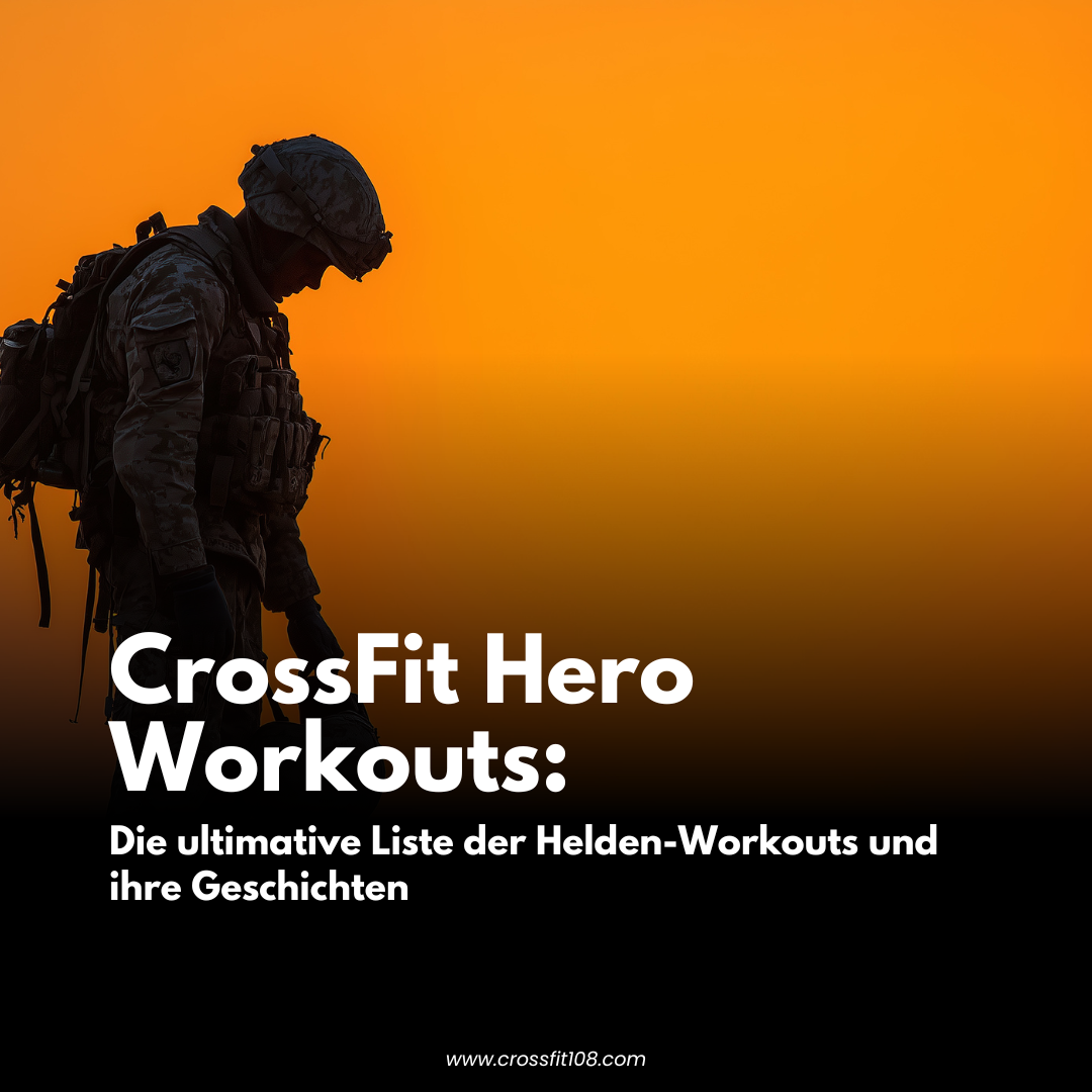 CrossFit Hero Workouts Liste mit bekannten Hero WOD Namen wie Murph, DT und Randy